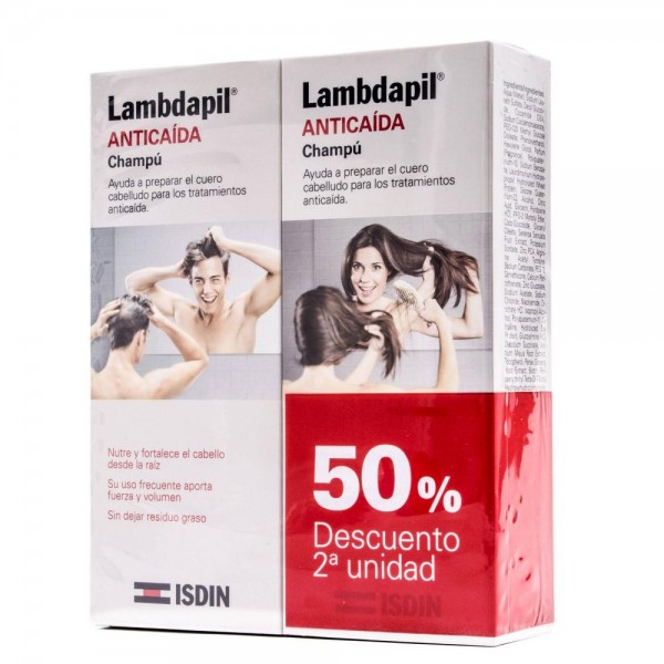 isdin lambdapil champu anticaida 200 ml