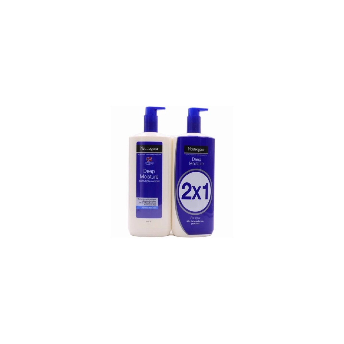 neutrogena formula noruega 2 x 750ml