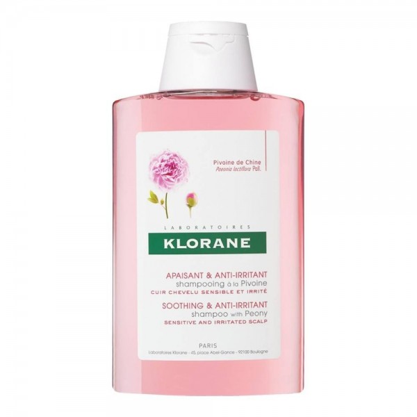 klorane champu calmante peonia 200ml