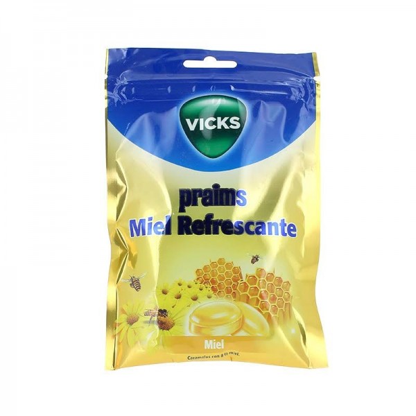 praims caramelos miel refrescante 75 gr