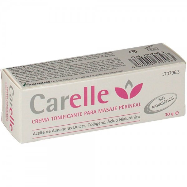 carelle crema tonificante masaje perineal 30 g