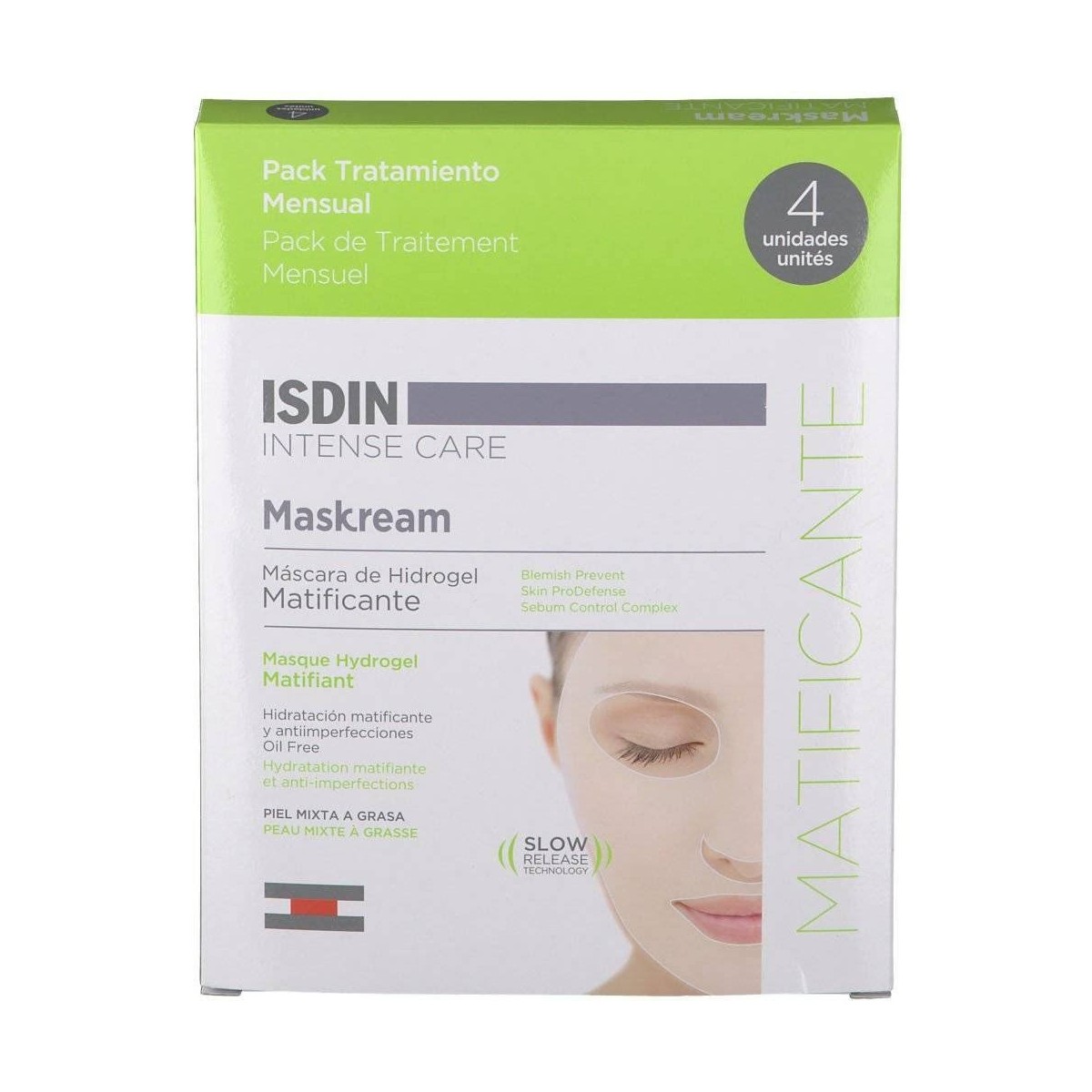 isdin maskream hidrogel matificante