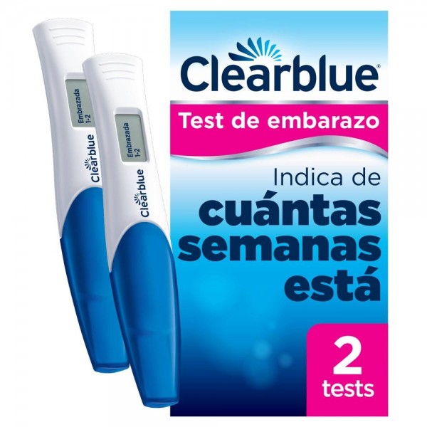 clearblue prueba de embarazo digital 2 test