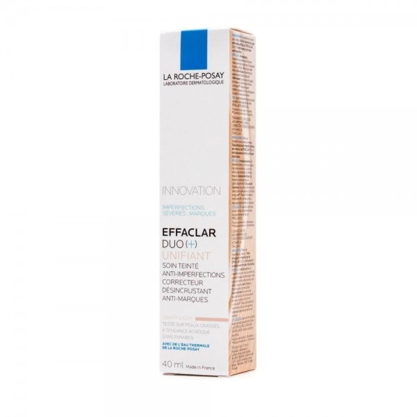 la roche posay effaclar duo unifiant claro 40 ml