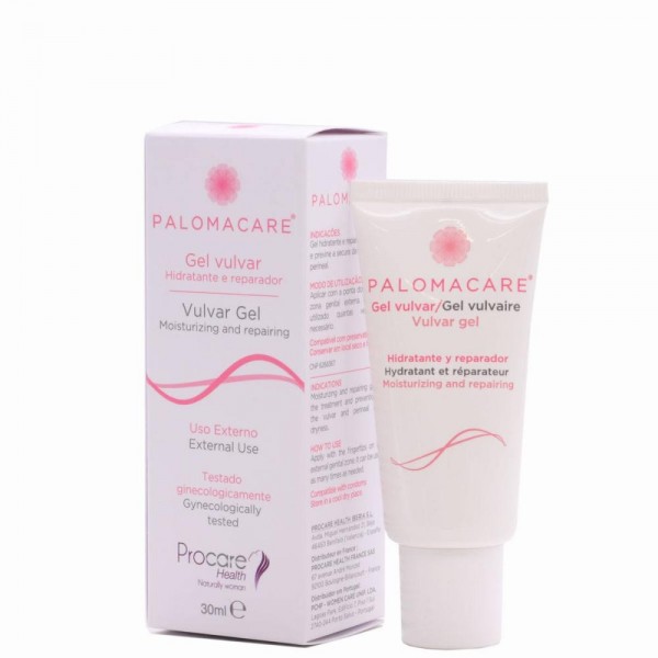 palomacare gel vulvar hidratante y reparador 30 ml