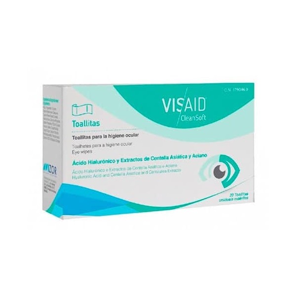 visaid cleansoft 20 toallitas