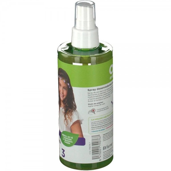 otc antipiojos spray desenredante protect 250 ml