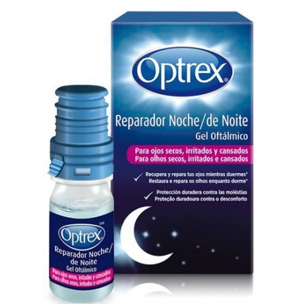 optrex gel reparador noche 10 ml