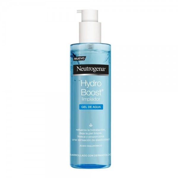 neutrogena hydro boost limpiador gel de agua 200 ml