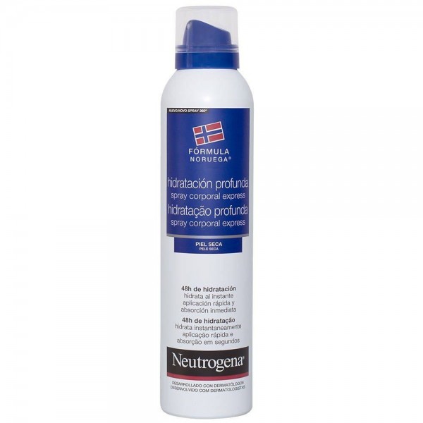 neutrogena hidratacion profunda express spray corporal 200 ml