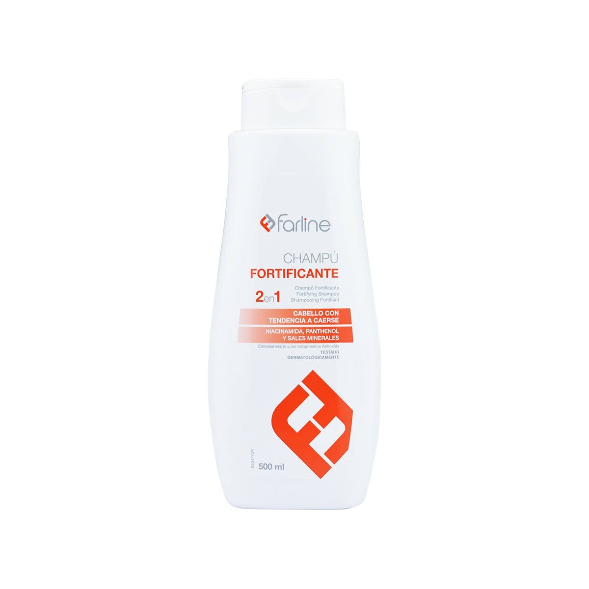 farline champu fortificante 2 en 1 500 ml