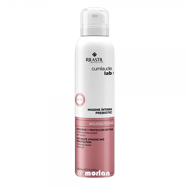 cumlaude higiene intima prebiotic mousse 150 ml