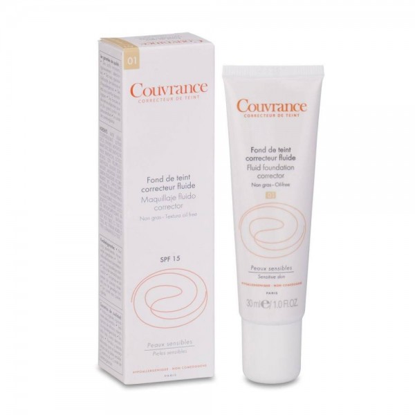 avene maquillaje fluido couvrance porcelana 30ml