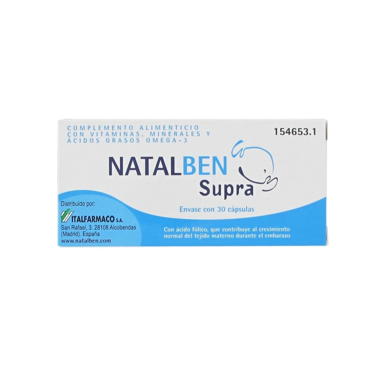 natalben supra 30 capsulas