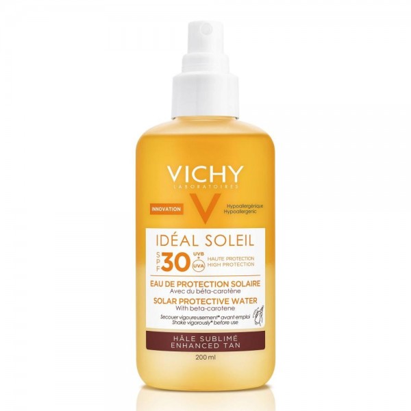 vichy ideal soleil spf30 agua luminosidad 200ml
