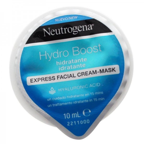 neutrogena hydro boost mascarilla express hidratante 10 ml