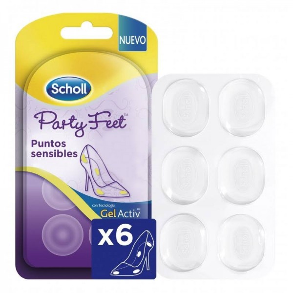 scholl party feet puntos sensibles