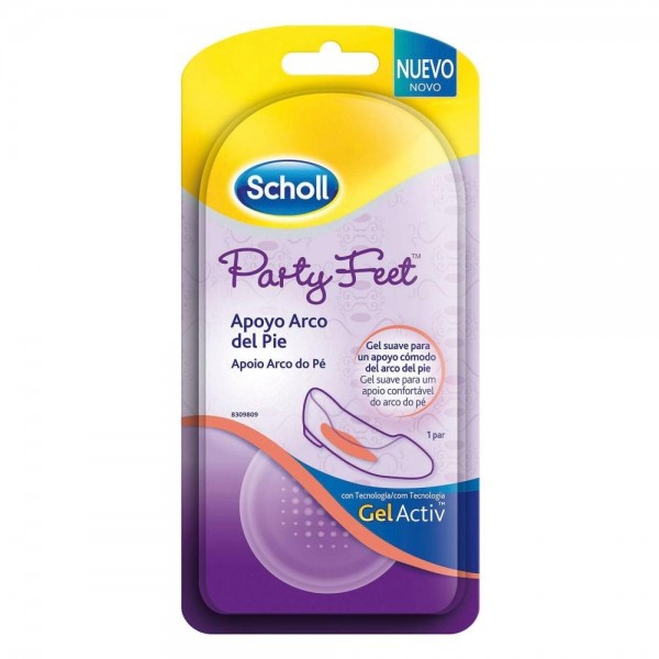 scholl party feet apoyo arco del pie