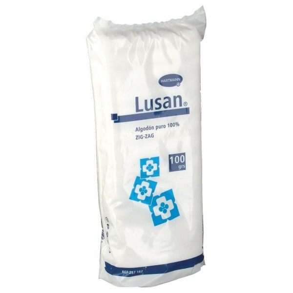 lusan algodon zig zag puro 100 g