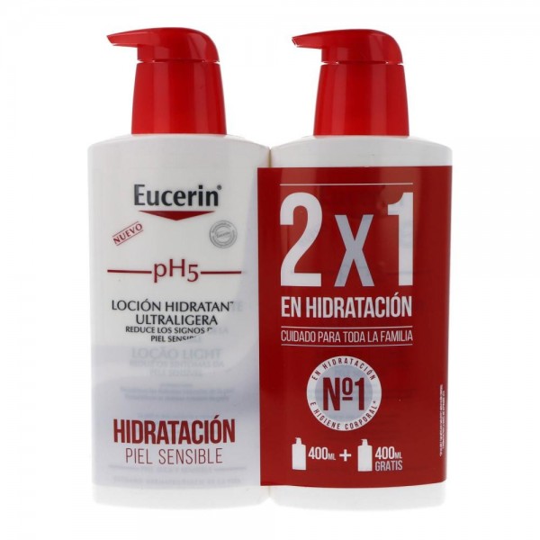 eucerin ph5 locion hidratante ultraligera 400ml
