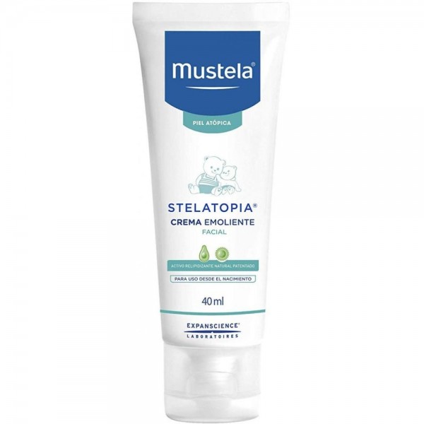 mustela stelatopia crema emoliente facial 40 ml