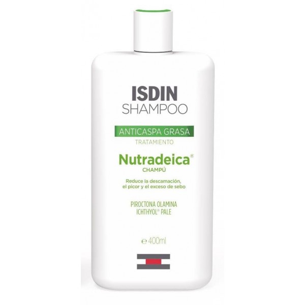 isdin champu anticaspa grasa nutradeica 400ml