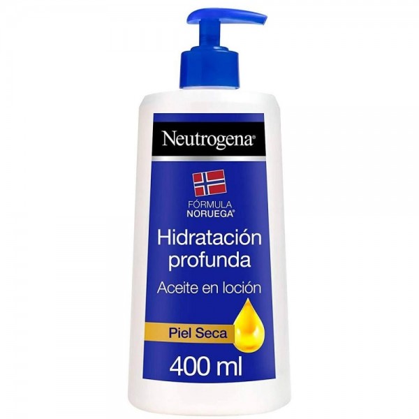 neutrogena aceite en locion hidratacion profunda 400 ml