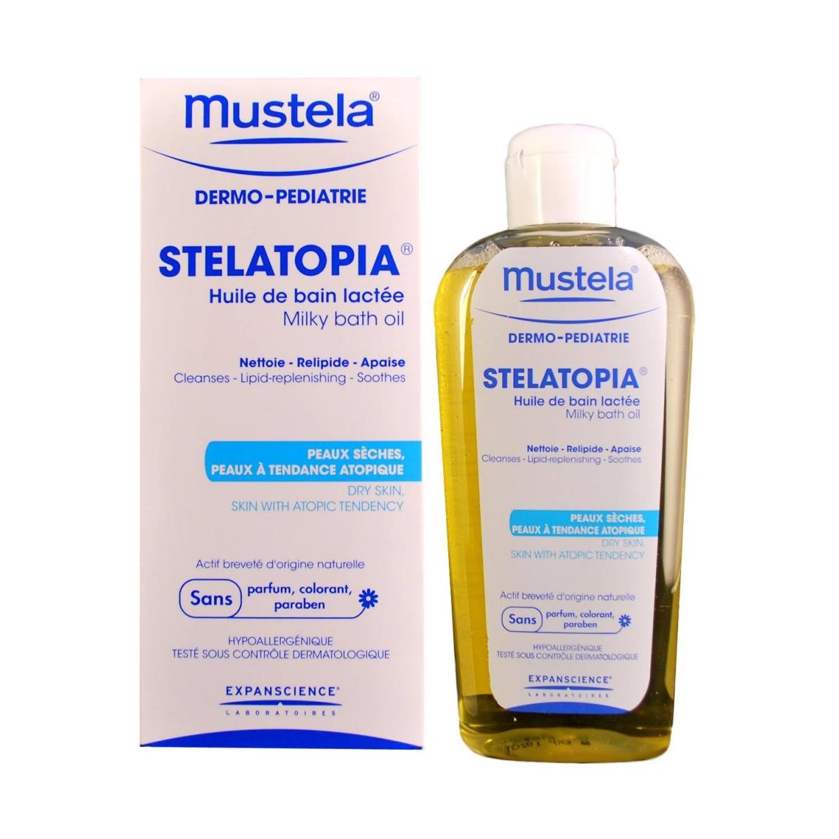 mustela stelatopia aceite de bano 200 ml