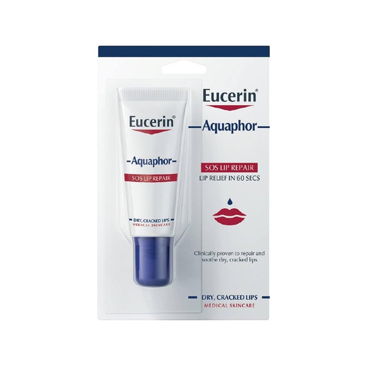 eucerin aquaphor sos regenerador labial 10 ml