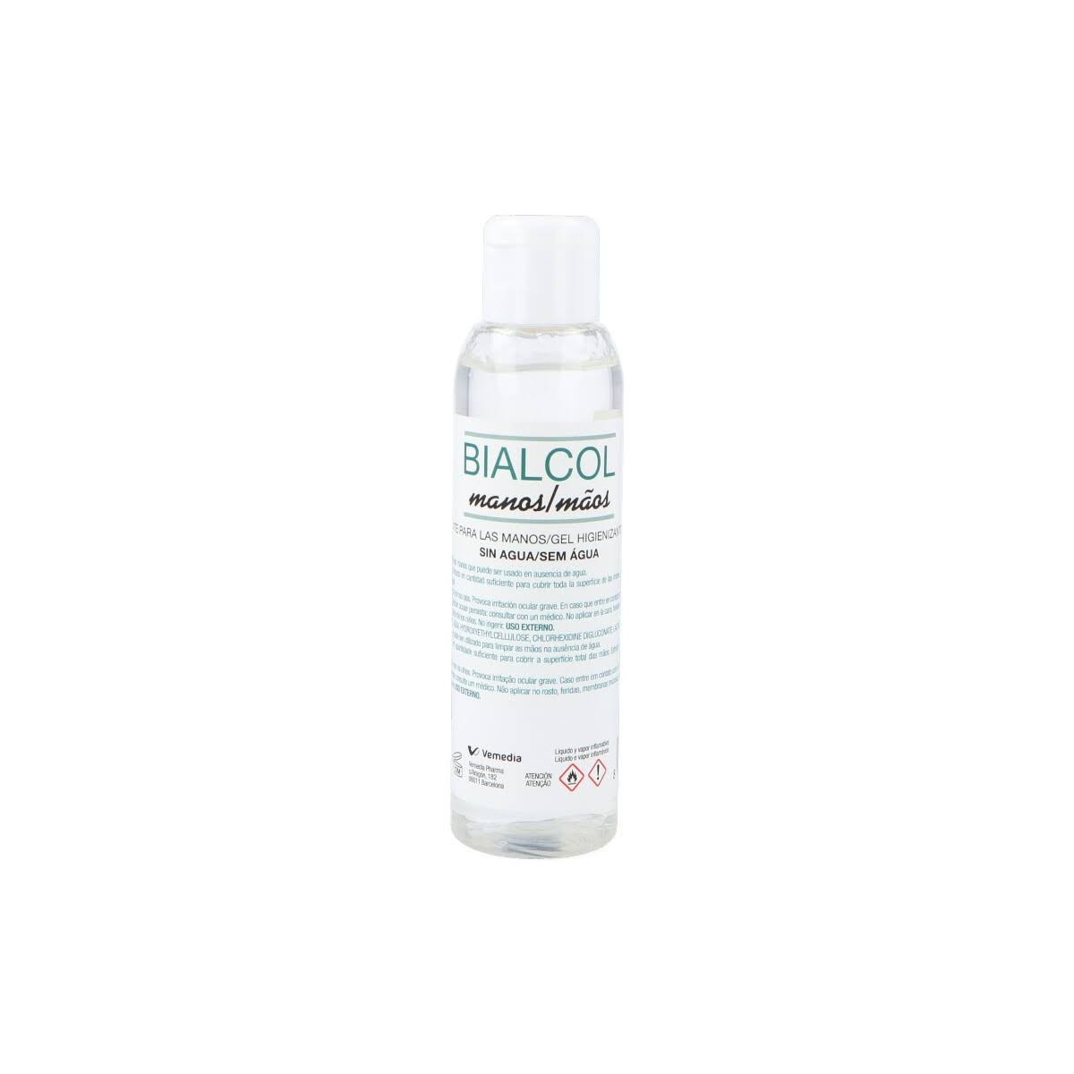 bialcol gel hidroalcoholico manos 125ml