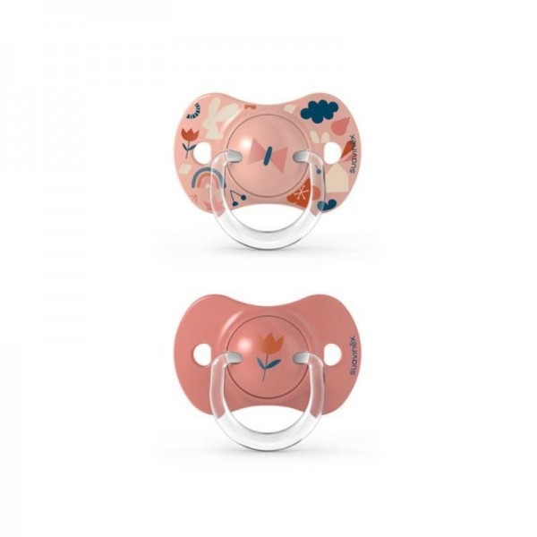 chupete suavinex sx pro fisiologico 6 18 meses silicona 2 unidades