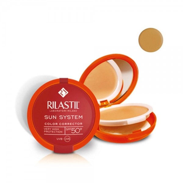 rilastil sun system 50 compacto dore 10 g