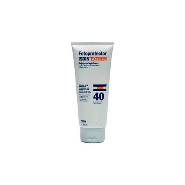 isdin fotoprotector extrem gel crema tacto ligero spf40 100ml
