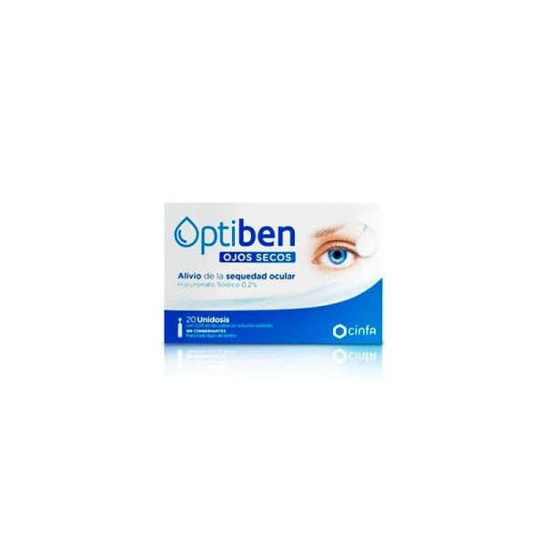 optiben ojos secos 20 unidosis