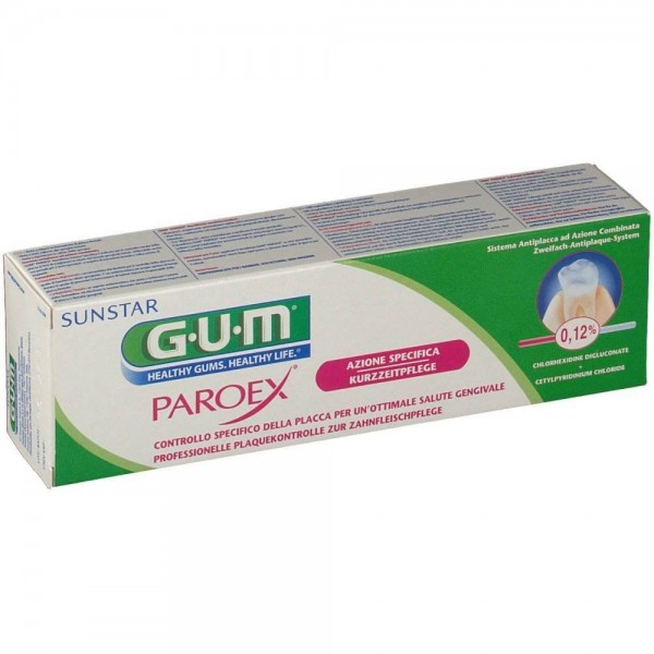 paroex tratamiento gel dental 75ml gum