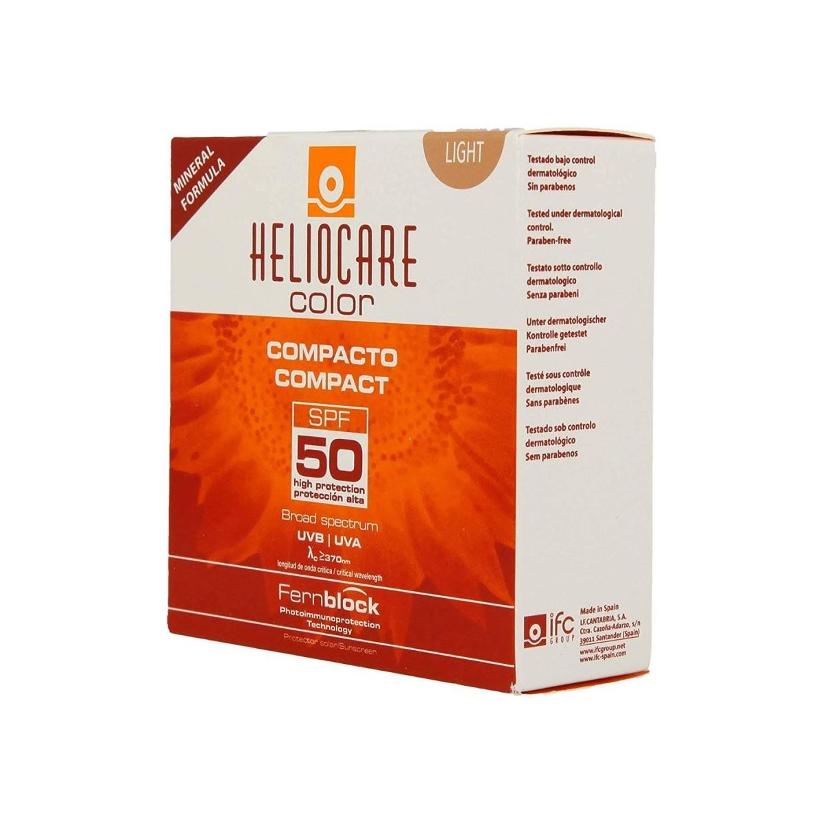 heliocare 50 compacto light 10 g