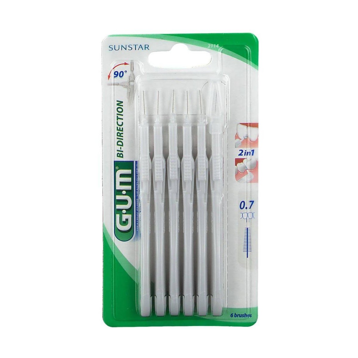 gum proxabrush bi direccion
