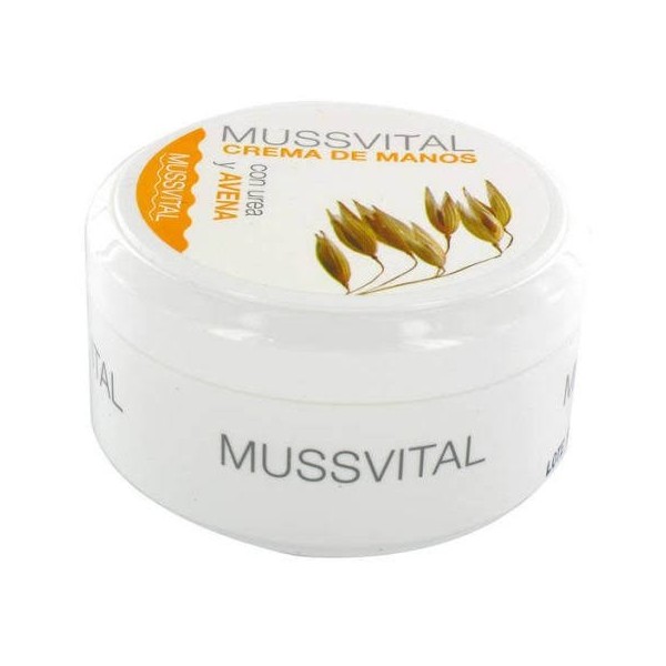 mussvital crema de manos con urea y avena 200 ml