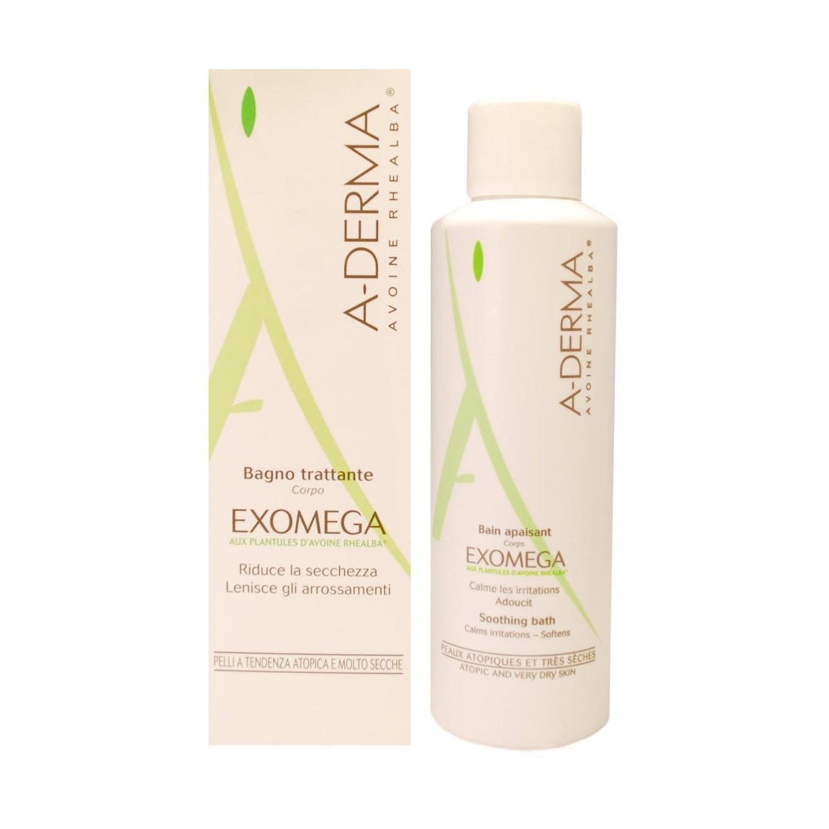exomega bano tratante 250 ml a derma