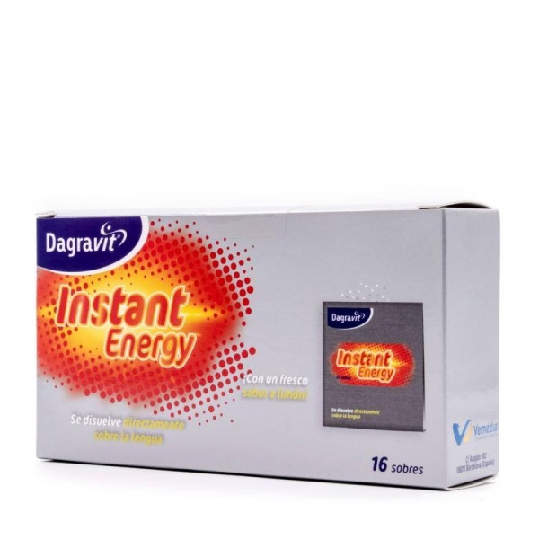dagravit instant energy 16 sobres