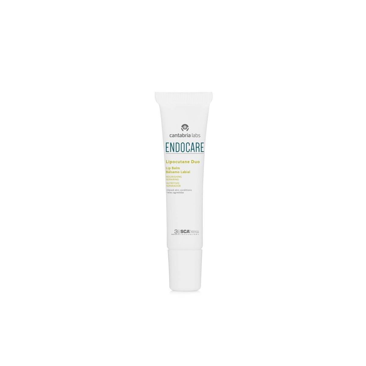 endocare lipocutane duo crema balsamo labial