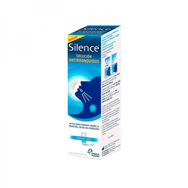 silence aerosol bucal antirronquidos 50ml