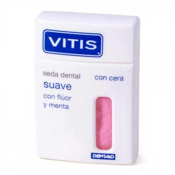 vitis seda dental con fluor y menta suave 50 m