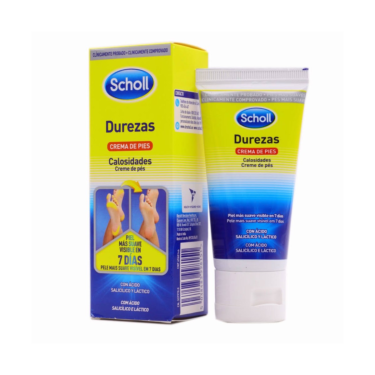 dr scholl crema durezas 60 ml