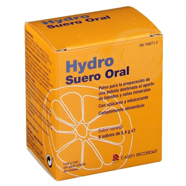 hydro suero oral 8 sobres