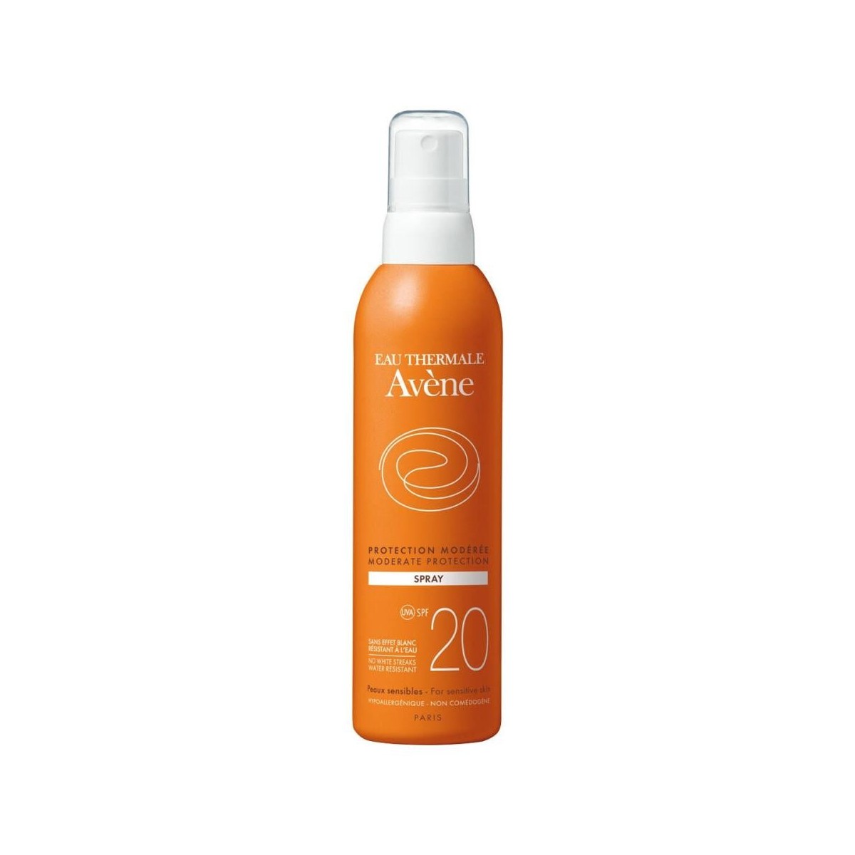 avene solar spray spf 20 200 ml