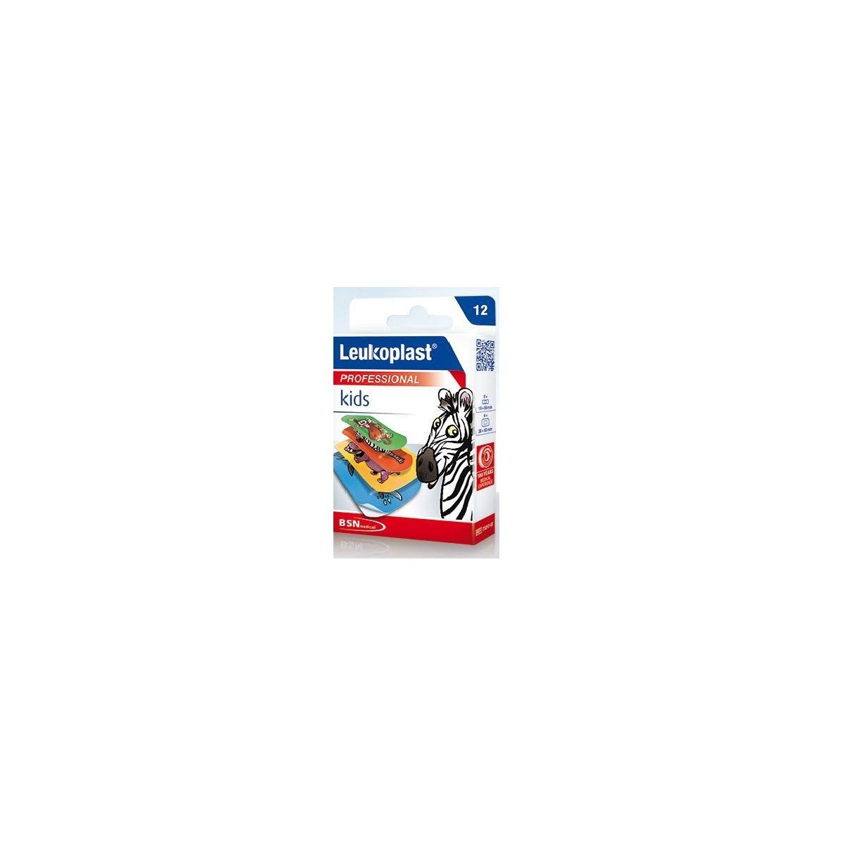 tiritas leukoplast kids zoo surtido 12 u