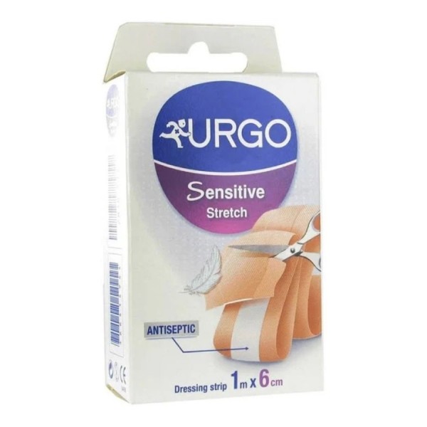 urgo sensitive stretch banda 1m x 6cm