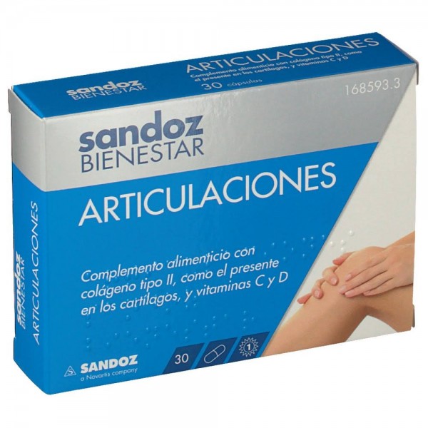 sandoz bienestar articulaciones 30 capsulas