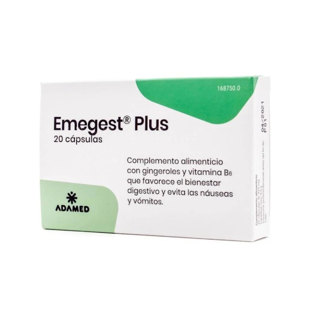 emegest plus 20 capsulas